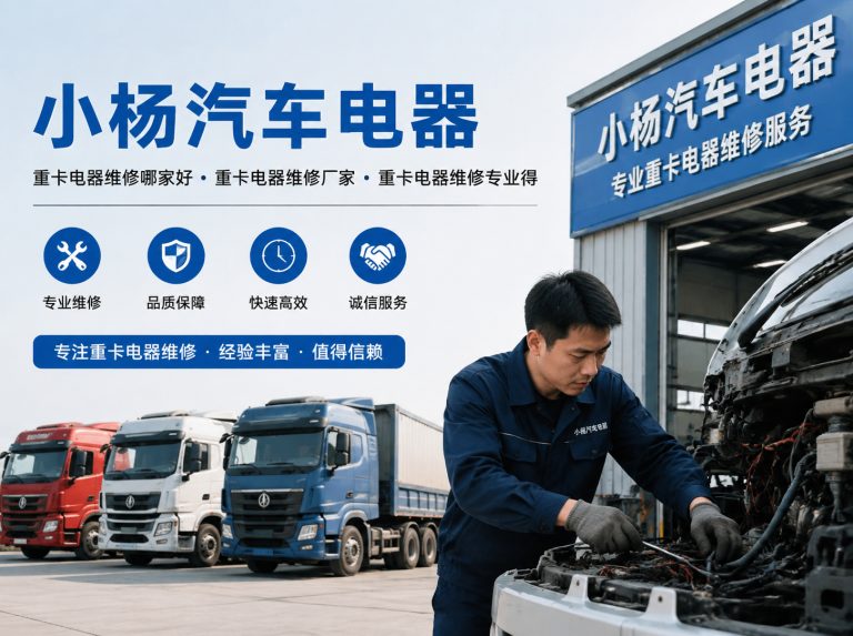 伊美区为重卡运输提供电器维修方案